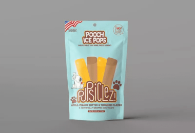 Pupsiclez Apple, Peanut Butter, Turmeric 6 pop pouch