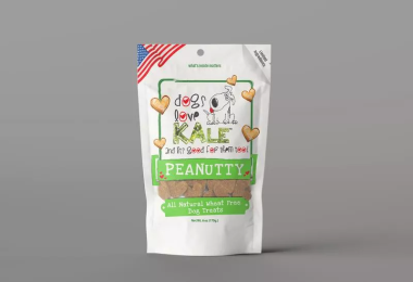 Dogs Love Kale Peanutty 6 oz. Resealable bag