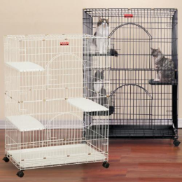 ProSelect Foldable Cat Cage 35.5Lx24Wx48