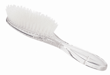 Bass Brushes- The Mane & Tail (Full Oval /Crystal Clear Finish)