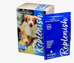 Replenish Dog Water Supplement, 10 pack
