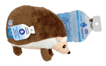 Clean Earth Plush Hedgehog, Large