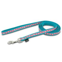 PetSafe Fido Finery Leash (Teal My Heart, 6' x 1/2)