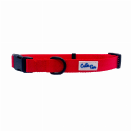 Cutie Ties Fun Design Dog Collar (Color: Red)