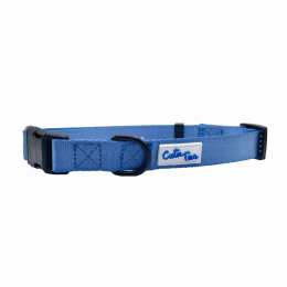 Cutie Ties Fun Design Dog Collar (Color: Blue)