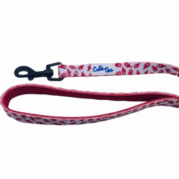 Cutie Ties Fun Design Dog Leash (Color: Lobster White)