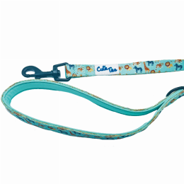 Cutie Ties Fun Design Dog Leash (Color: Zoo Furiends)