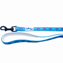 Cutie Ties Fun Design Dog Leash (Color: 4th of July)