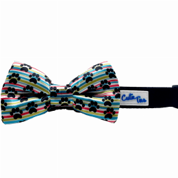 Cutie Ties Dog Bow Tie (Color: Print)