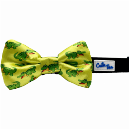 Cutie Ties Dog Bow Tie (Color: Yellow)