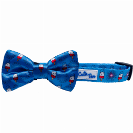 Cutie Ties Dog Bow Tie (Color: 4th of July)