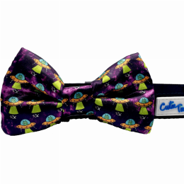 Cutie Ties Dog Bow Tie (Color: Alien)