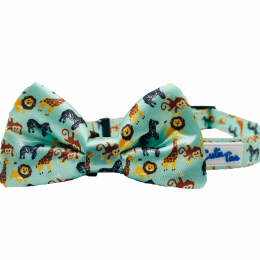 Cutie Ties Dog Bow Tie (Color: Zoo Furiends)