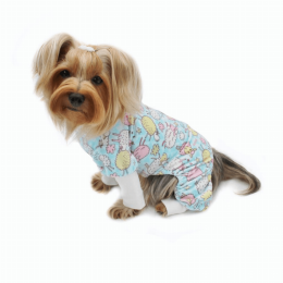 Ultra Soft Plush Minky Funny Sheep Pajamas (Color: Light Blue)