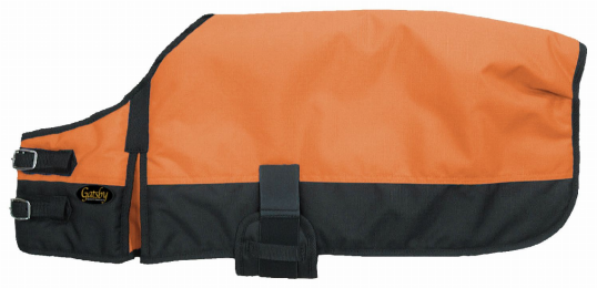 Gatsby 600D Ripstop Waterproof Dog Blanket (Color: Bright Orange / Black)
