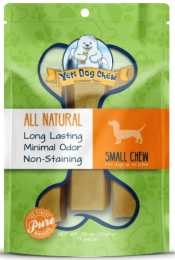 Yeti Dog Chew(3 piece) (Color: Yellow)
