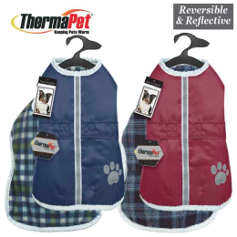 Zack & Zoey ThermaPet Nor'Easter Coat (Color: Red)