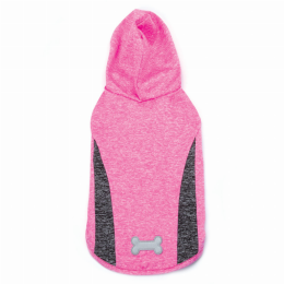 CC Trackster Sleeveless Hoodies (Color: Pink)