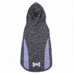 CC Trackster Sleeveless Hoodies (Color: Grey)