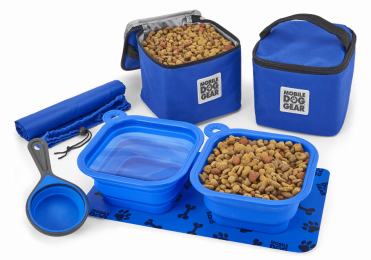 Mobile Dog Gear Dine Away Bag (Medium/Large Dogs) (Color: Royal Blue)