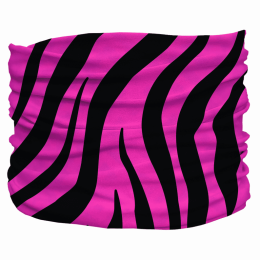 Zebra Pup Scruff (Color: Pink)