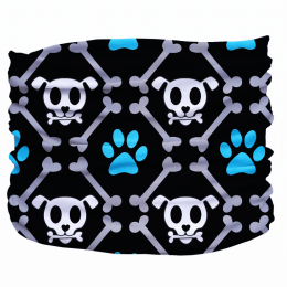 Bone Dogger Pup Scruff (Color: Black,Grey,Blue)