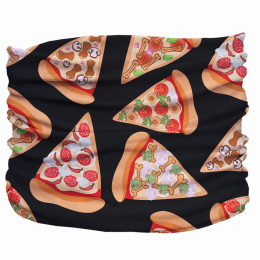 Pizza Luva Pup Scruff (Color: Red,Black)