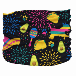 Taco Pawty Pup Scruff (Color: Black,Pink,Yellow)